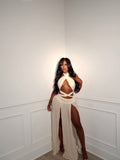 GODDESS DRAPE GOWN