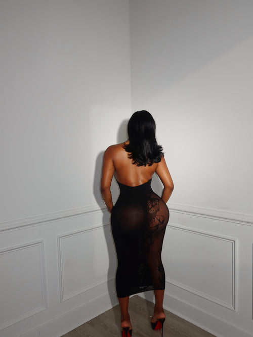 ALLENAH DRESS [ BLACK ]